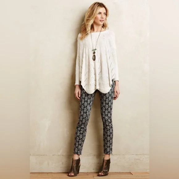 Anthropologie Pilcro Serif Sateen Pants - Picture 3 of 13